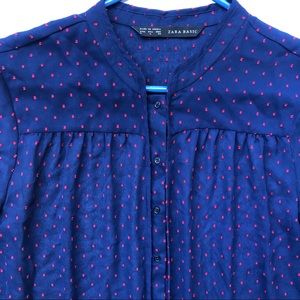 Zara Basic Sheer Long Sleeve